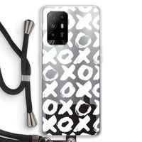 XOXO: Oppo A95 5G Transparant Hoesje met koord