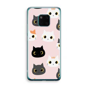 Katten: Huawei Mate 20 Pro Transparant Hoesje