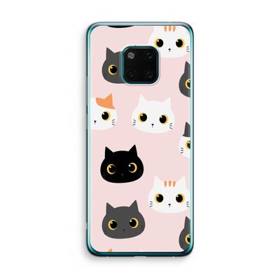Katten: Huawei Mate 20 Pro Transparant Hoesje