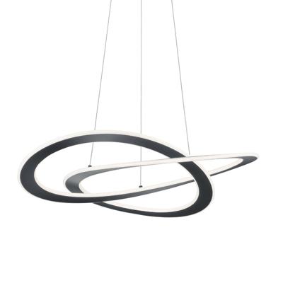 Trio Design hanglampOakland Ø 71cm zwart - 321710142