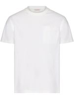 Valentino Garavani t-shirt à détail V - Blanc