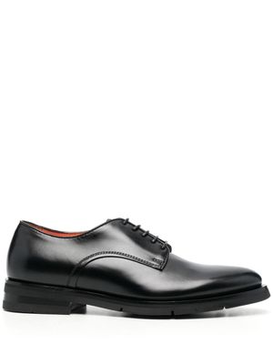 Santoni derbies Faedon à empiècements - Noir