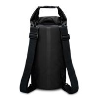 Buiten waterdichte droge dubbele schouderriem tas Dry Sack capaciteit: 15L (zwart)