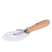 Pizza, koekjes en taarten snijder met een glad blad van plastic staal - 88 mm