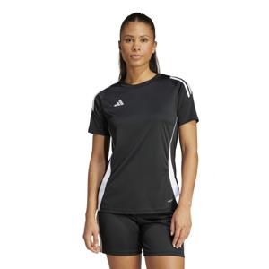 adidas Tiro 24 Trainingsshirt Dames Zwart Wit