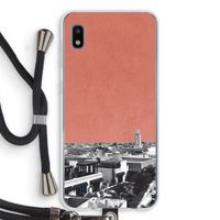 Marrakech Skyline : Samsung Galaxy A10 Transparant Hoesje met koord