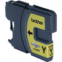 Brother Inktcartridge LC-980Y Origineel Geel LC980Y - thumbnail