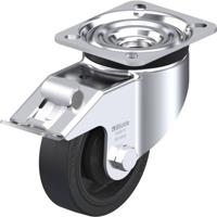 Blickle LK-POEV 100KA-1-FI Zwenkwiel met rem Wieldiameter: 100 mm Draagvermogen (max.): 200 kg 1 stuk(s)