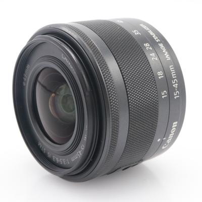 Canon EF-M 15-45mm F/3.5-6.3 IS STM zwart occasion