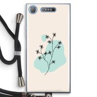 Love your petals: Sony Xperia XZ1 Transparant Hoesje met koord
