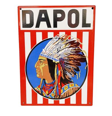 Dapol Emaille Bord - 40 x 30cm