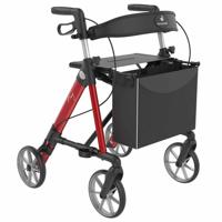 Proxy rollator lichtgewicht (6,5 kg) | Kies uw kleur : Rood | Rehasense