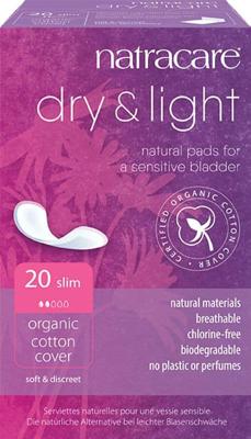 Natracare - Dry & Light Inlegkruisjes