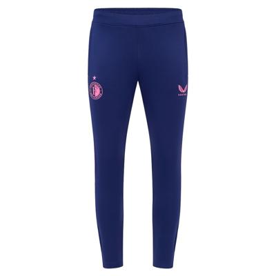 Castore Feyenoord Trainingsbroek 2025-2026 Donkerblauw Roze