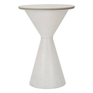 Mauro Ferretti White Metalen tafel wit cm