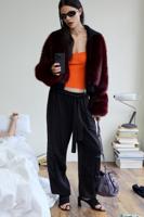Baggy lange broek - BLACK - M