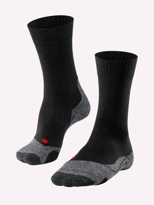 FALKE - Wandelsokken - TK2 Women - Zwart - 3000, Maat:39-40