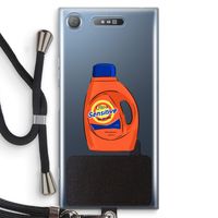 Ultra Sensitive: Sony Xperia XZ1 Transparant Hoesje met koord Ultra Sensitive: Sony Xperia XZ1 Transparant Hoesje met koord