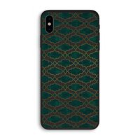 Moroccan tiles: iPhone XS Biologisch afbreekbaar hoesje