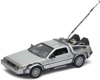 Back to the Future 1:24 Scale Delorean Time Machine Replica