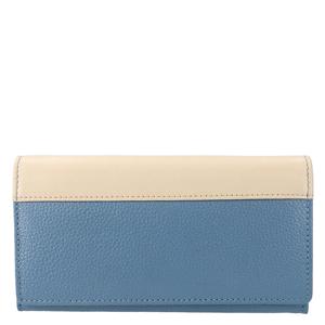 Leather Design Overslag Portemonnee RFID Revival Vintage Fairyblue