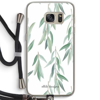 Branch up your life: Samsung Galaxy S7 Transparant Hoesje met koord