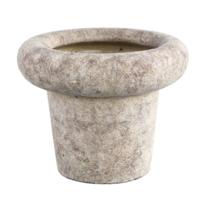 PTMD bloempot relandi xl grijs 35 cm | 2 stuks