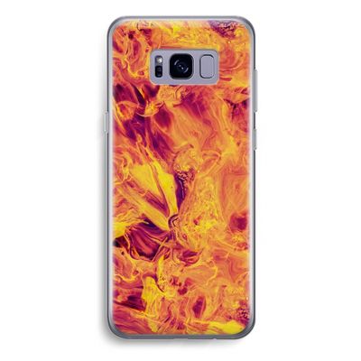 Eternal Fire: Samsung Galaxy S8 Plus Transparant Hoesje