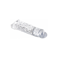 XR Brands Transparent Penis Sleeve - 3 / 7,5 cm