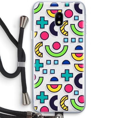 8-bit N°6: Samsung Galaxy J3 (2017) Transparant Hoesje met koord