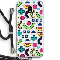 8-bit N°6: Samsung Galaxy J3 (2017) Transparant Hoesje met koord