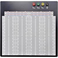 TRU COMPONENTS 0165-40-1-32044 Breadboard Totaal aantal polen 3600 (l x b x h) 186.2 x 228.8 x 8.4 mm 1 stuk(s) - thumbnail