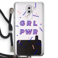 GRL PWR: Honor 6X Transparant Hoesje met koord