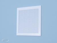 Schoepenrooster kunststof wit