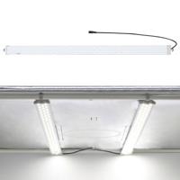 PULUZ 40W 4250LM 78 LEDs SMD 5730 5500K aluminium basis licht paneel voor 80cm Studio tent PULUZ 40W 4250LM 78 LEDs SMD 5730 5500K aluminium basis licht paneel voor 80cm Studio tent