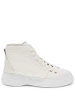 JW Anderson baskets montantes à design à empiècements - Blanc