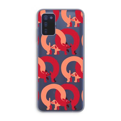 Dogs: Samsung Galaxy A03s Transparant Hoesje