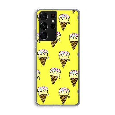 Isjes: Samsung Galaxy S21 Ultra Transparant Hoesje