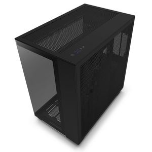 NZXT H9 Flow tower behuizing 2x USB-A 3.2 (5 Gbit/s), 1x USB-C 3.2 (10 Gbit/s), 1x Audio, Window-kit