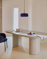 Kave Home Hanglamp 'Reig' 38cm, kleur Blauw