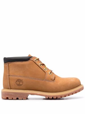 Timberland bottines à logo embossé - Marron