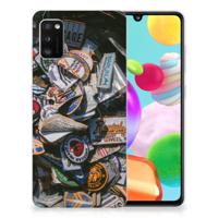 Samsung Galaxy A41 | Siliconen hoesje | met foto Badges