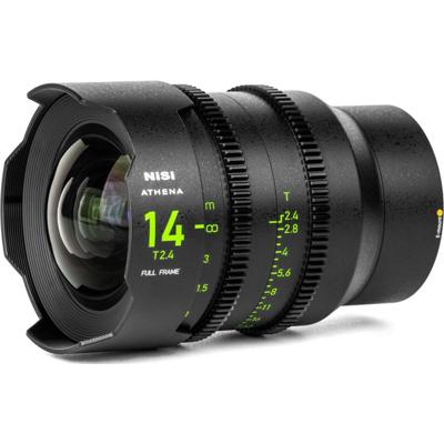 NiSi 14mm T2.4 (E-Mount) ATHENA PRIME full frame cinema lens (no drop in filter)
