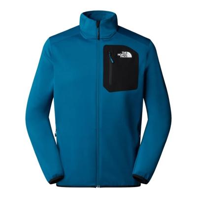 The North Face Crest FZ Fleece Heren Mineral Ink/TNF Black XXL