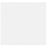 VidaXL Draadhek geweven gaas 50x50 cm 31x31x3 mm roestvrij staal