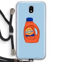 Ultra Sensitive: Samsung Galaxy J5 (2017) Transparant Hoesje met koord