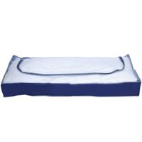 Opbergtas/beschermhoes beddengoed/kleding - voor onder bed - 109 x 46 x 15 cm