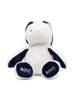 BOSS Kidswear peluche à logo brodé - Blanc