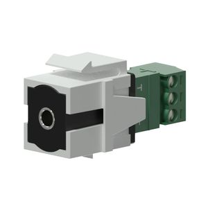 Procab VCK315/W Keystone mini-jack connector wit