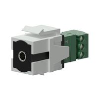 Procab VCK315/W Keystone mini-jack connector wit - thumbnail